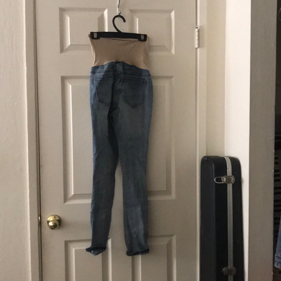 Indigo Blue Maternity Jeans - Picture 2 of 3